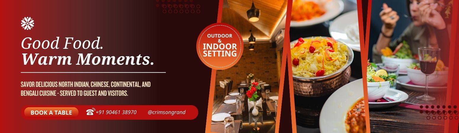 Dining at Crimson Grand